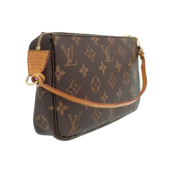 Louis Vuitton Handbags - Louis Vuitton Leather Accessory Accessoires Pouch Pochette Brown Monogram